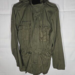 Harry Potter Dumbledore's Army Olive Green Jacket By Hot Topic Size M